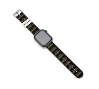 It's My Birthday Sports Silicone Watch Band Quick Release Waterproof Replacement Strap Compatible with IWatch 42mm/44mm