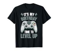 It's My Birthday Time To Level Up Video Game Console Brother T-Shirt