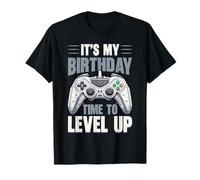 It's My Birthday Time To Level Up Video Game Console Brother T-Shirt