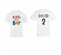 Its My Birthday Tshirt, Personalised Kids Top Custom Name Boys Girls 1W56