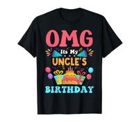 It's My Birthday Uncle Gift Family Happy Birthday T-Shirt