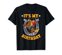 It's My Birthday Wild Western Cowboy Boys Kids Howdy Party T-Shirt