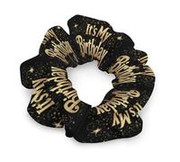 It's My Birthday Women's Scrunchies Ponytail Hold Hair Ties Gentle Hairs Bands Accessories for All Tousle Types