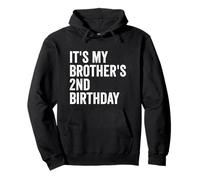 It's My Brother's 2nd Birthday Pullover Hoodie