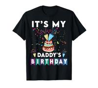 It's My daddy's Birthday Family Matching confetti cake T-Shirt