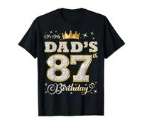 It's My Dad's 87th Birthday 87 Years Old Father's Birthday T-Shirt