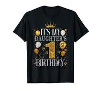 It's My Daughter's 1st Birthday Happy Birthday 1 Years Old T-Shirt