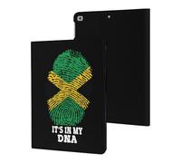 It's My DNA Jamaican Flag Cute Tablet Case Unisex Slim Hard Protective Cover Compatible with iPad 9th/ 8th/ 7th