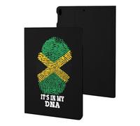 It's My DNA Jamaican Flag Cute Tablet Case Unisex Slim Hard Protective Cover Compatible with iPad 9th/ 8th/ 7th