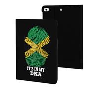 It's My DNA Jamaican Flag Cute Tablet Case Unisex Slim Hard Protective Cover Compatible with iPad 9th/ 8th/ 7th