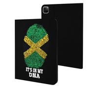 It's My DNA Jamaican Flag Cute Tablet Case Unisex Slim Hard Protective Cover Compatible with iPad 9th/ 8th/ 7th