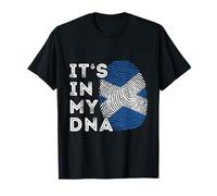 It's My DNA Scotland Flag Pride Country Scottish Proud Roots T-Shirt