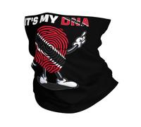 It'S My Dna Trinidad And Tobago Unisex Neck Warmer Microfiber Magic Headband Stylish Neck Gaiter For Running Climbing Camping