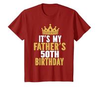 It's My Father's 50th Birthday 50 Years Old Daddy T-Shirt