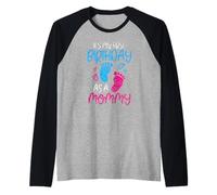 It's My First Birthday As A Mommy Mother Mom Party Mama Raglan Baseball Tee