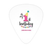 It'S My First Birthday Guitar Picks Plectrums For Guitar Bass 12 Pack