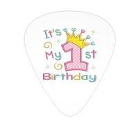 It'S My First Birthday Guitar Picks Plectrums For Guitar Bass 12 Pack