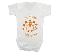 It's My First Thanksgiving! Baby Vest Bodysuit Babygrow