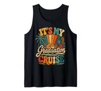 It's My Graduation Cruise Ship Retro Tropical Travel Tank Top