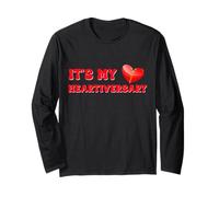 It's My Heartiversary CHD Awareness Hearts Diseases Surgery Long Sleeve T-Shirt