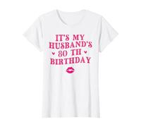 It's My Husband's 80th Birthday T-Shirt