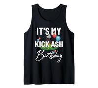 It's My Kick Ash Birthday Volcanologist Volcano Lava Lover Tank Top