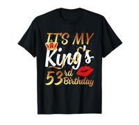 It's My King's 53rd Birthday Gold Crown For 53 Years Old Man T-Shirt