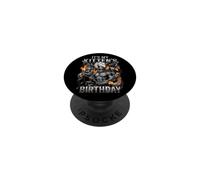 It's My Kitten's Birthday Alpha Wolf Funny Sarcastic Meme PopSockets Adhesive PopGrip