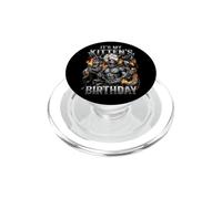 It's My Kitten's Birthday Alpha Wolf Funny Sarcastic Meme PopSockets PopGrip for MagSafe