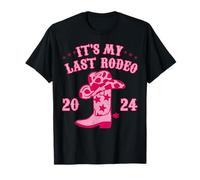 It's My Last Rodeo Bachelorette 2024 Matching Team Bride T-Shirt
