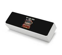 It's My Lucky Night Casino Funny Glasses Case Hard Shell Eyeglasses Case Protector with Cleaning Cloth for Women Men
