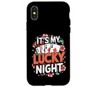 It's My Lucky Night - Casino Poker Night Card Game Case for iPhone X/XS