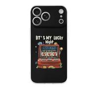 It's My Lucky Night Casino Printed Phone Case Compatible with iPhone 17/17 Air/17 Pro/17 Pro Max Soft TPU Shockproof Cover