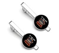 It's My Lucky Night Casino Tie Clips for Men Classic Necktie Tie Bar 2 Pack Clasp Clips Gifts for Anniversary Business