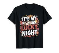 It's My Lucky Night - Funny Casino Gambling Night Value Graphic T-Shirt