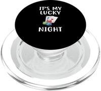 It's My Lucky Night T-shirt Funny Casino Gambling PopSockets PopGrip for MagSafe