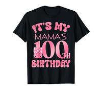 It's My Mama's 100th Birthday Girl Pink Party Themes T-Shirt