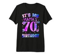 It's My Mama's 70th Birthday Butterfly Happy 70 Years Old Premium T-Shirt