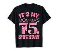 It's My Momma's 75th Birthday Happy Birthday 75 Years Old T-Shirt