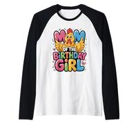 It's My Mommy's Birthday Chicken Daddy Family Bday Raglan Baseball Tee