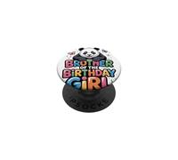 It's My Mommy's Birthday Panda mama Family Bday PopSockets Adhesive PopGrip