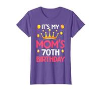 It's My Mom's 70th Birthday Happy Birthday 70 Years Old T-Shirt