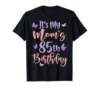 It's My Mom's 85th Birthday Butterfly Happy 85 Years Old T-Shirt