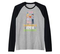 It's My Nephew's 17th Birthday 17 Years Old Aunt Boy Party Raglan Baseball Tee