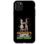 It's My Nephew's 28th Birthday 28 Years Old Aunt Boy Party Case for iPhone 11 Pro Max
