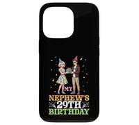 It's My Nephew's 29th Birthday 29 Years Old Aunt Boy Party Case for iPhone 13 Pro
