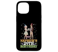 It's My Nephew's 29th Birthday 29 Years Old Aunt Boy Party Case for iPhone 15