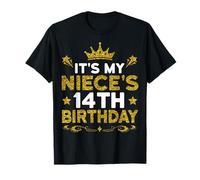 It's My Niece's 14th Birthday Happy Birthday 14 Years Old T-Shirt