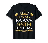 It's My Papa's 95th Birthday Happy Birthday 95 Years Old T-Shirt