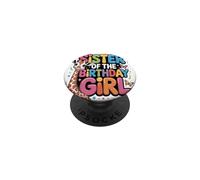 It's My Sister's Birthday giraffe Family Bday PopSockets Adhesive PopGrip